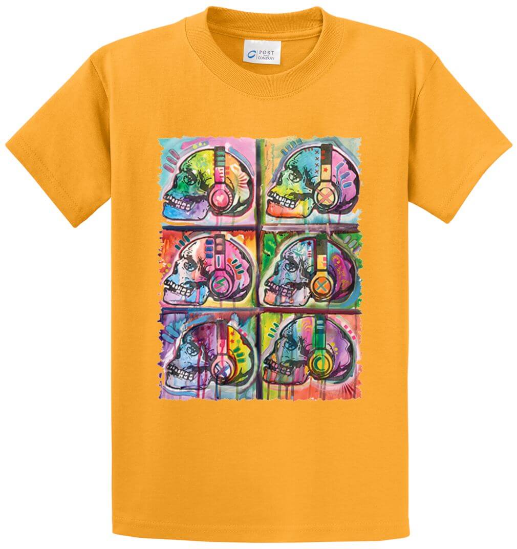 Live Music Printed Tee Shirt-1