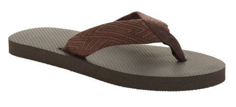 Big Mens Print Flip Flop-2