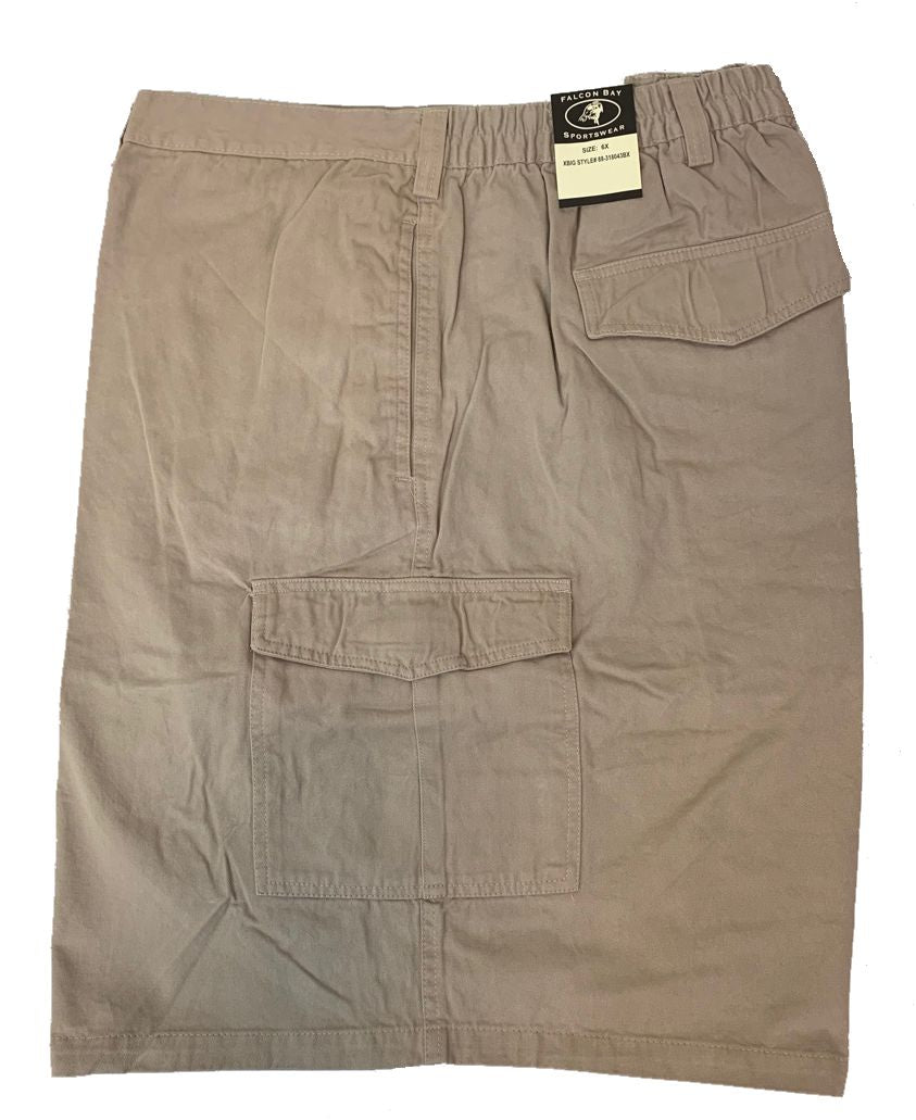 Falcon Bay Men's Half Elastic Cargo Short-2