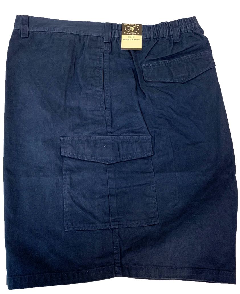 Falcon Bay Men's Half Elastic Cargo Short-5