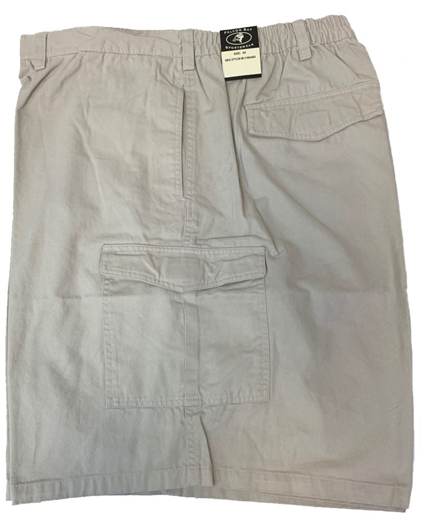 Falcon Bay Men's Half Elastic Cargo Short-3