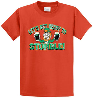 Lets Get Ready To Stumble Printed Tee Shirt