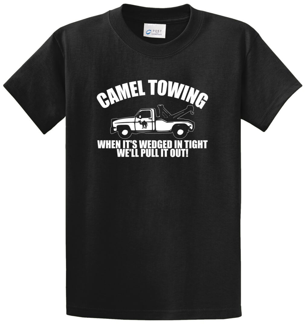 Camel Towing Printed Tee Shirt-1