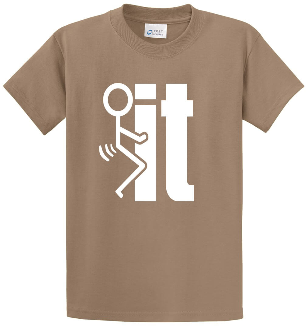 F*CK It Printed Tee Shirt-1