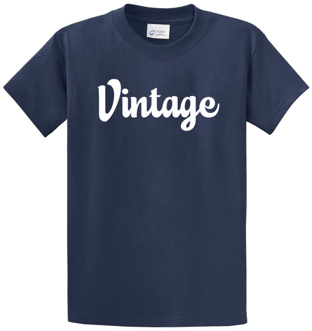 Vintage Printed Tee Shirt-1