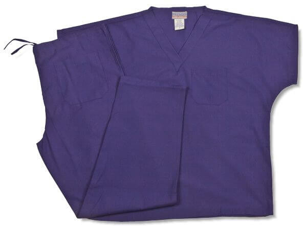 Premium Weight Unisex Scrub Separates Closeout-11