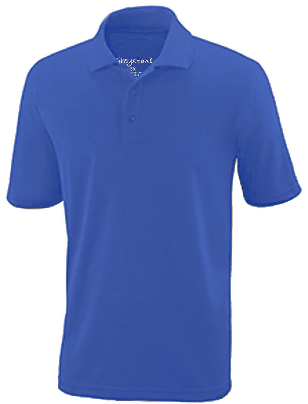 GREYSTONE 60/40 Big Tall Man PIQUE POLO SHIRT-6