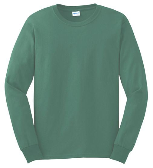 100% Cotton Long Sleeve Tee Closeout-5