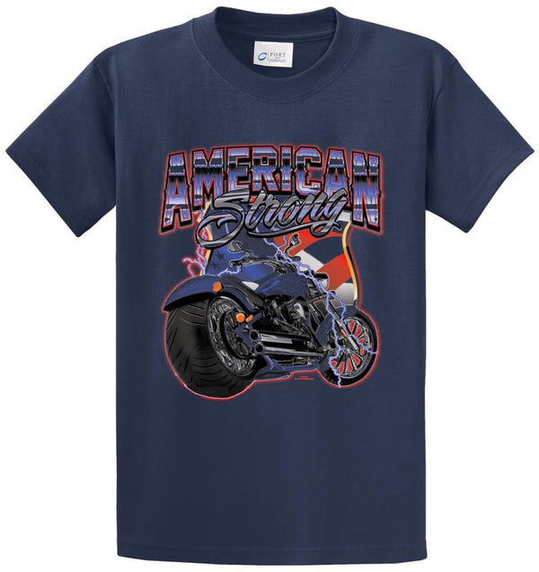 American Strong Printed Tee Shirt-1