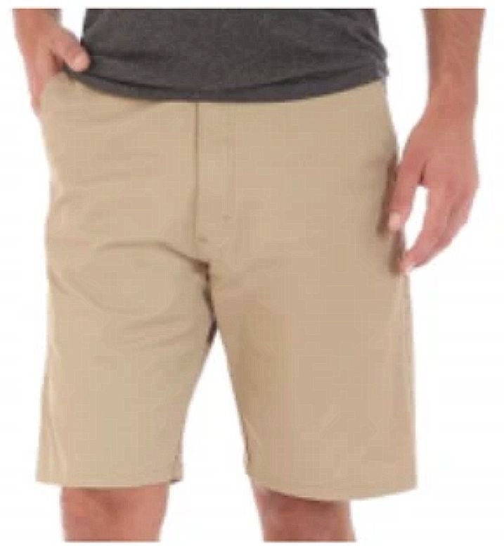 Full Blue Brand Men's Flat Front Stretch Twill Short khaki