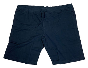 Men's Jersey Knit Pajama Short Solids navy