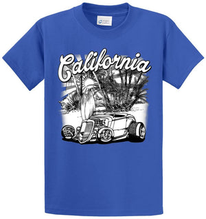 California Hot Rod Printed Tee Shirt
