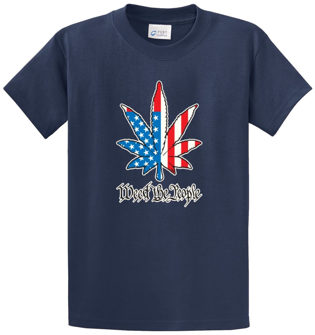 Weed The People Printed Tee Shirt-1