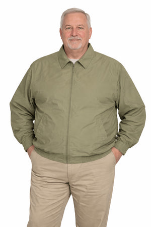 Baru Sports Lightweight Microfiber Golf Jacket Closeout