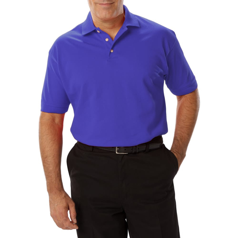 Blue Generation Men's 60/40 Pique Polo Shirt 2XL-10XL-20