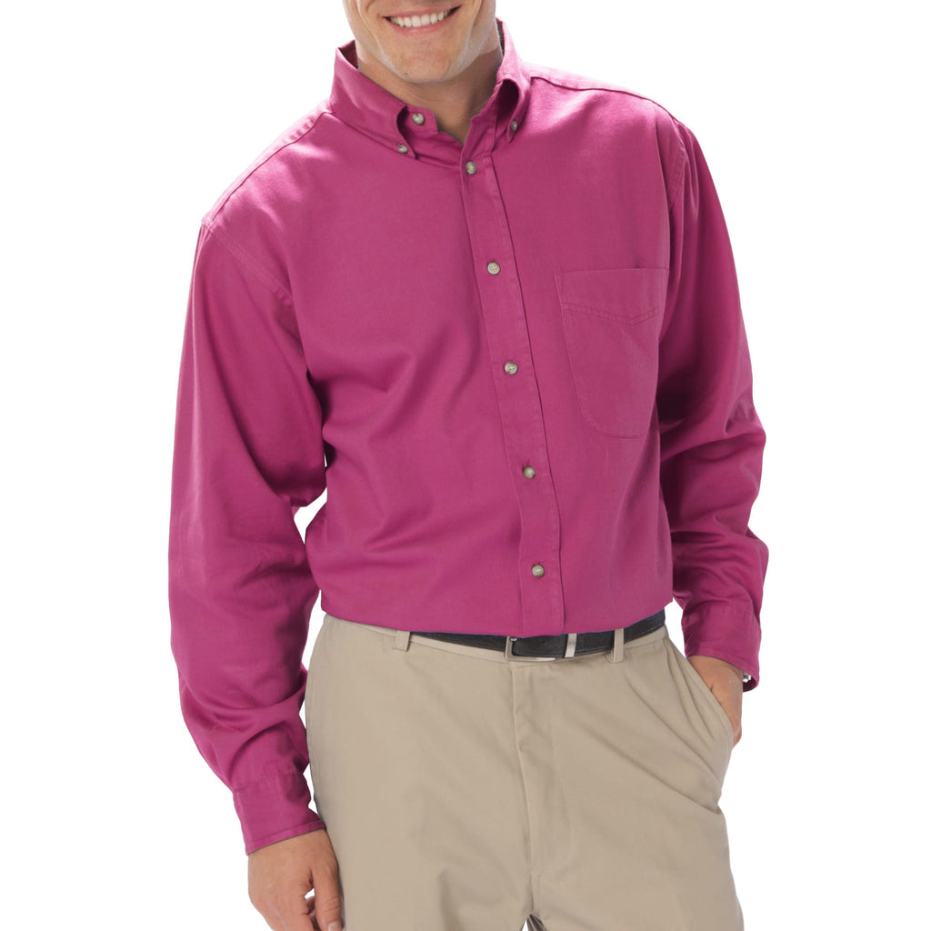 Blue Generation Men's Long Sleeve Cotton Twill Shirt SM-8XL-9