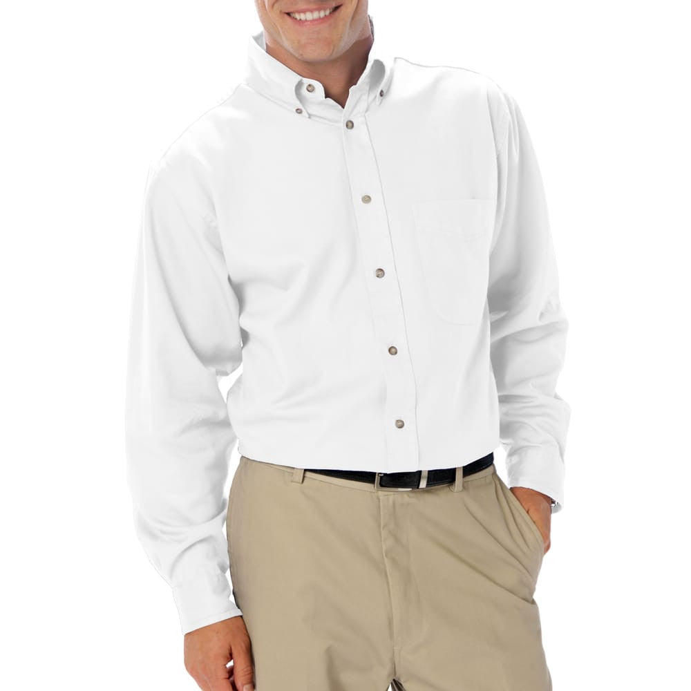 Blue Generation Men's Long Sleeve Cotton Twill Shirt SM-8XL-19