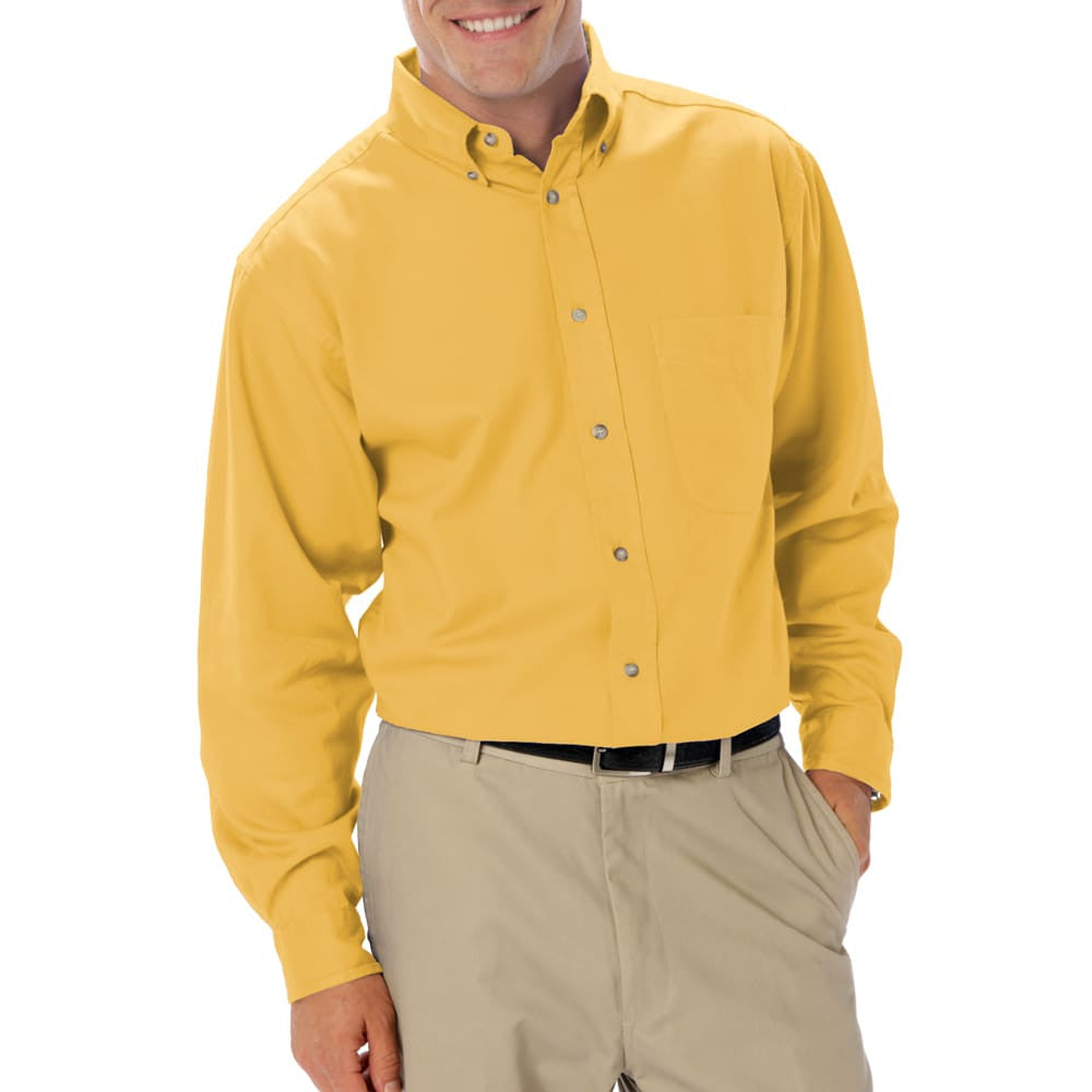 Blue Generation Men's Long Sleeve Cotton Twill Shirt SM-8XL-23