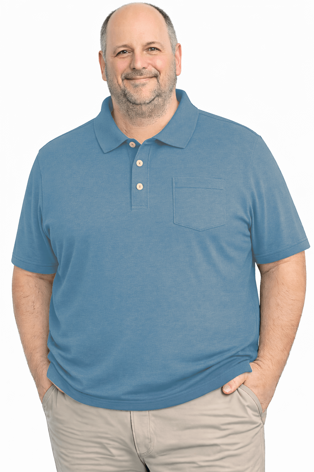 Falcon Bay Poly/cotton Pique Polo With Pocket-6