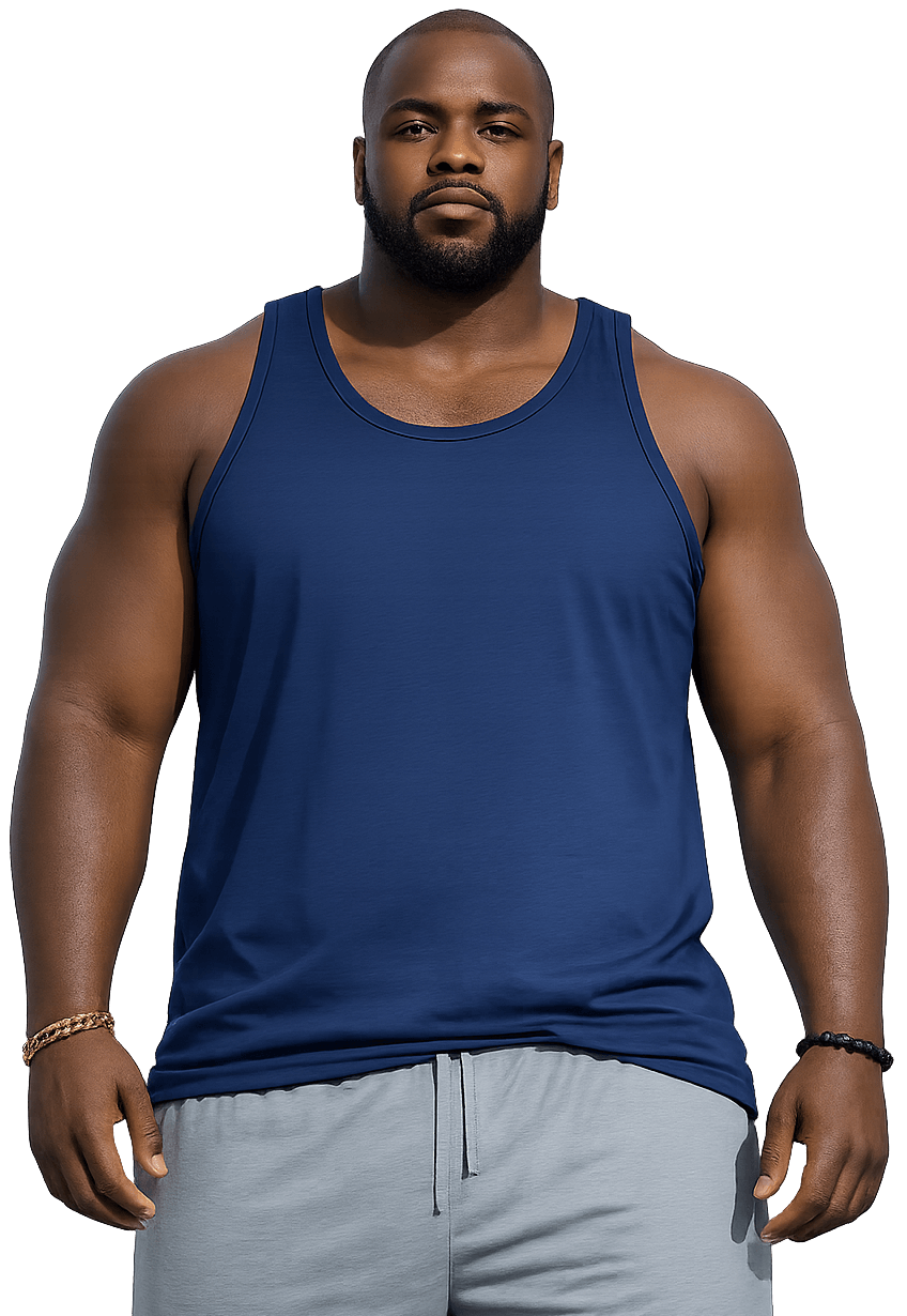 Falcon Bay Big Man Cotton Tank Top-4