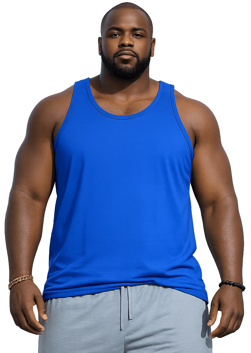 Falcon Bay Big Man Cotton Tank Top-1
