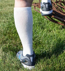 Men's Loose Fit Over the Calf King Size Crew Sock