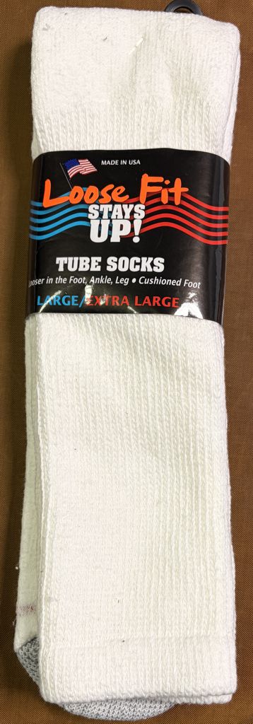 Men's Loose Fit Over the Calf King Size Sock-4