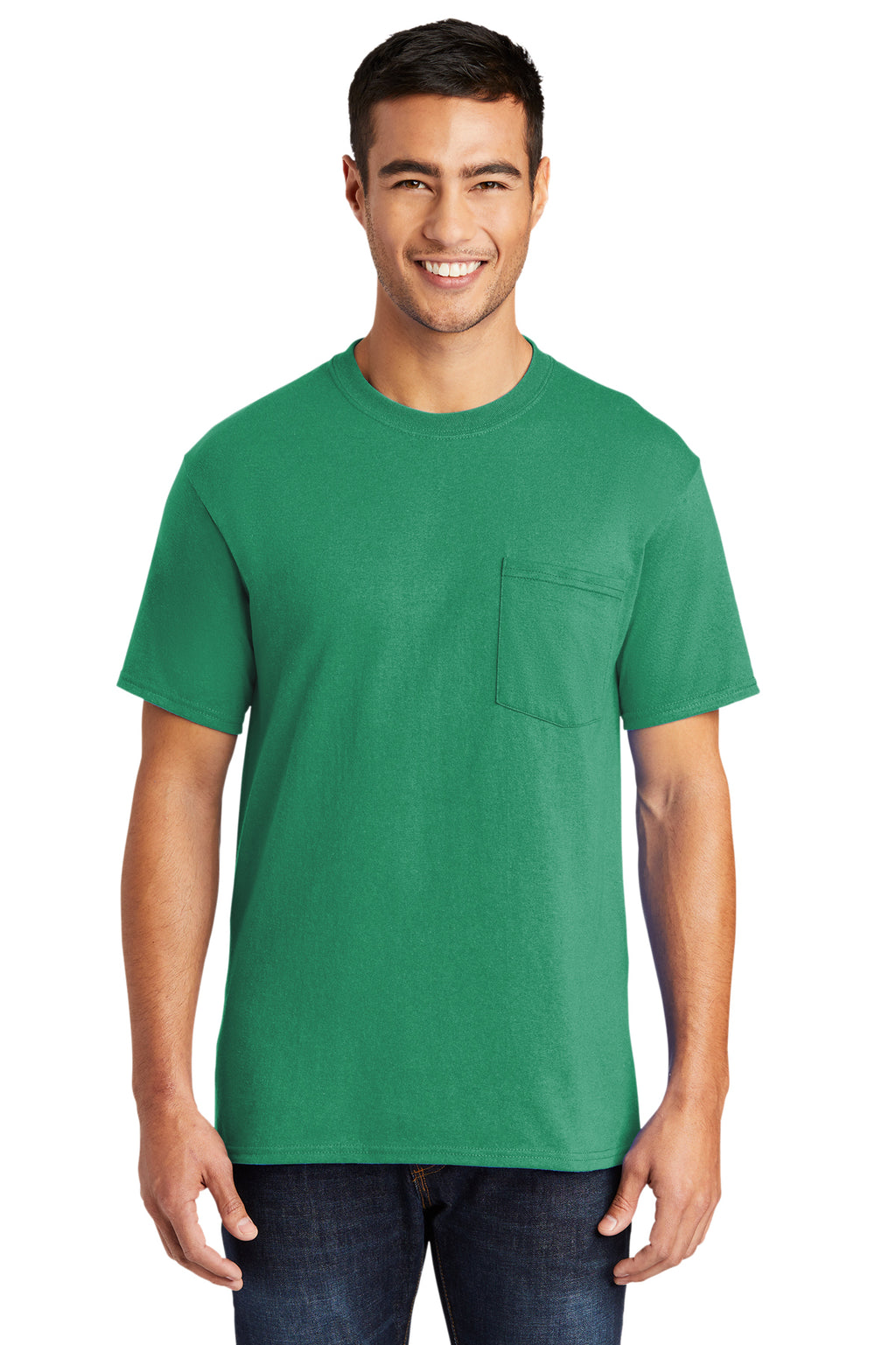 Port & Company 50/50 Poly/Cotton Pocket Tee-10