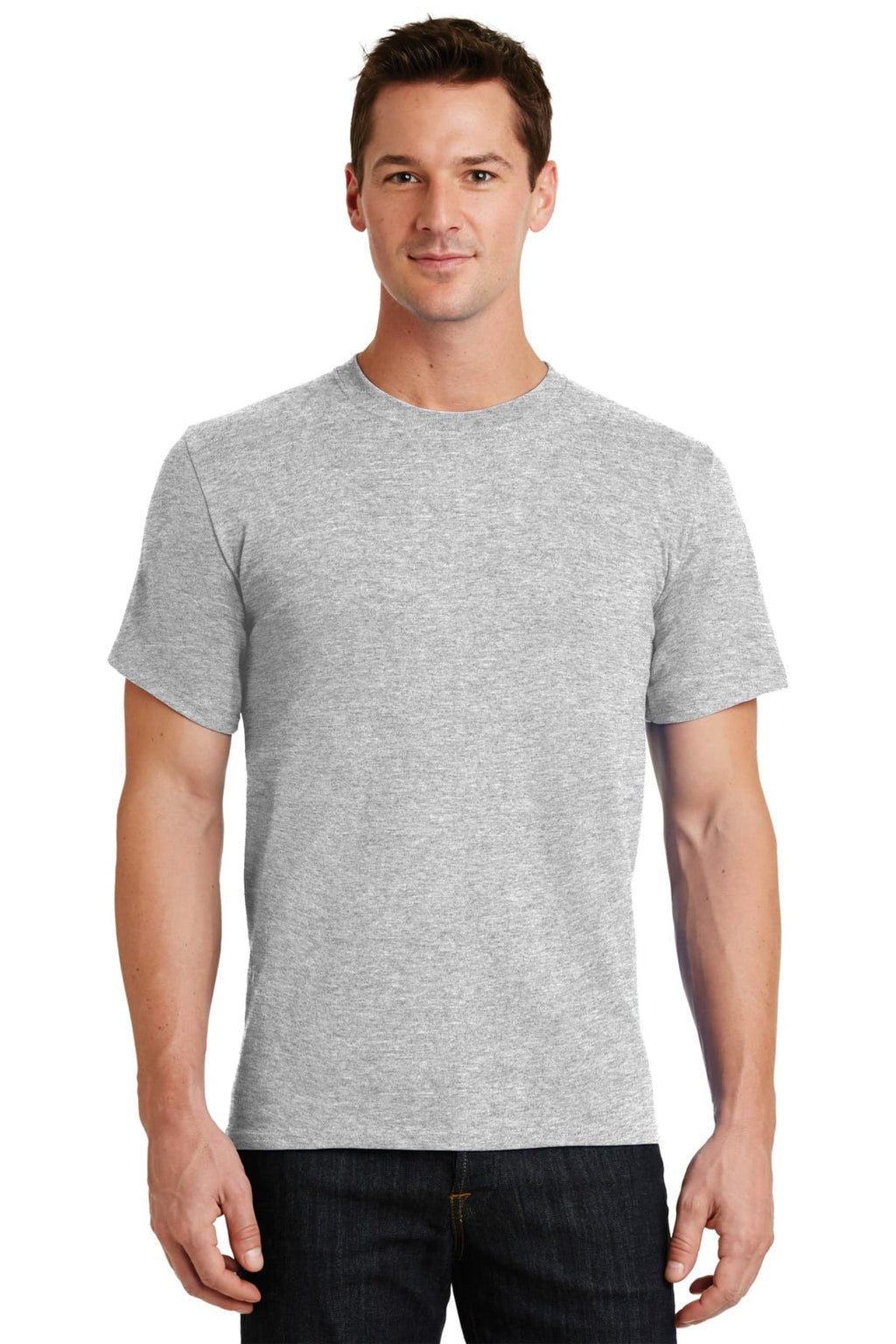 Port & Company Heavyweight Cotton Tall Crew Tee Shirt LT-4XT-6