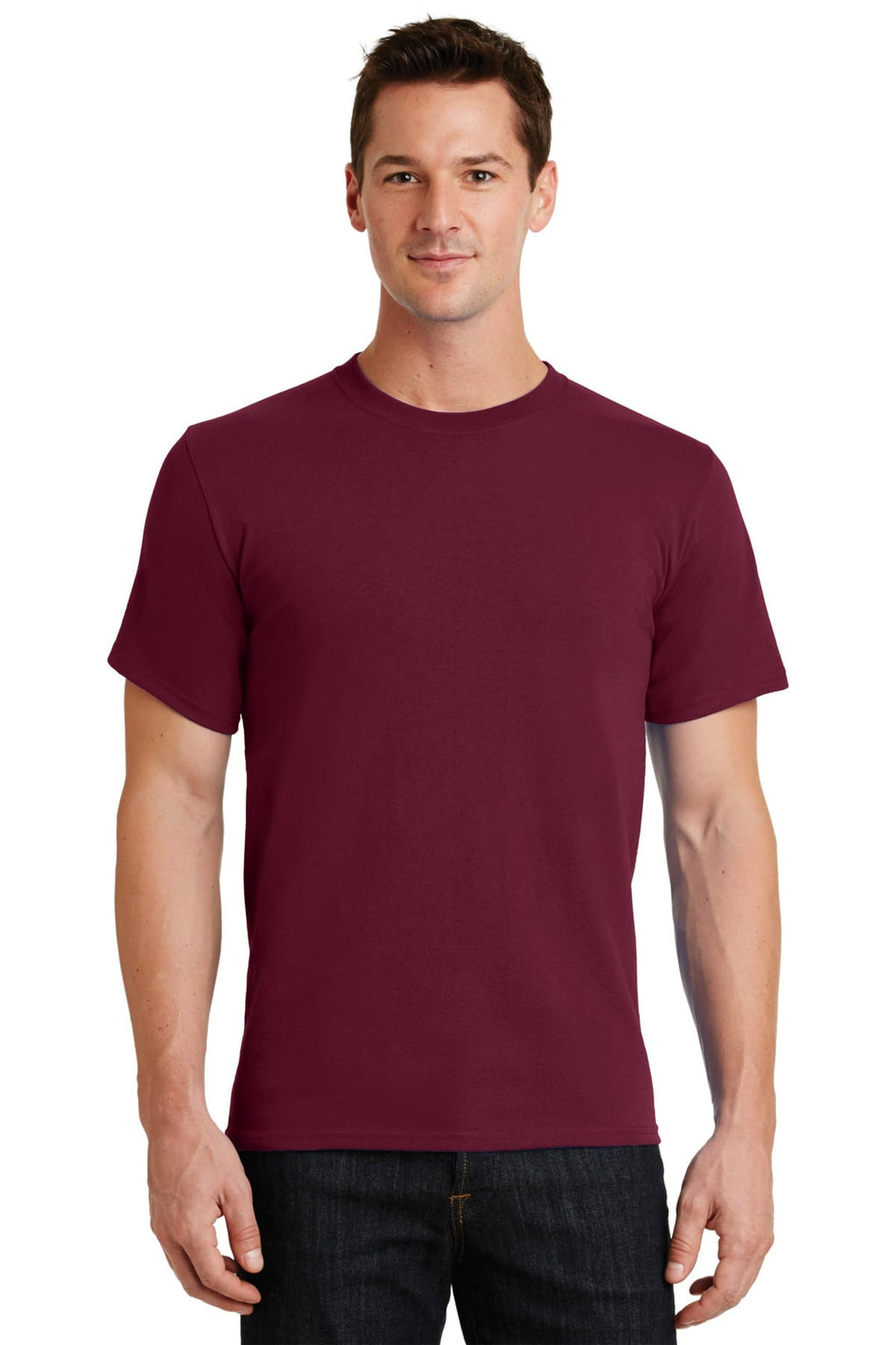 Port & Company Heavyweight Cotton Tall Crew Tee Shirt LT-4XT-7