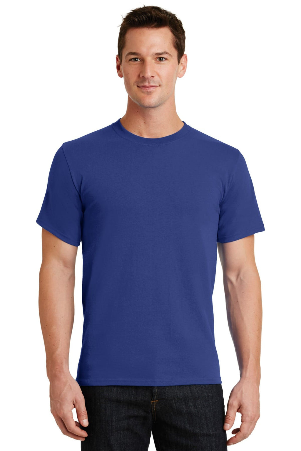 Port & Company Heavyweight Cotton Tall Crew Tee Shirt LT-4XT-13