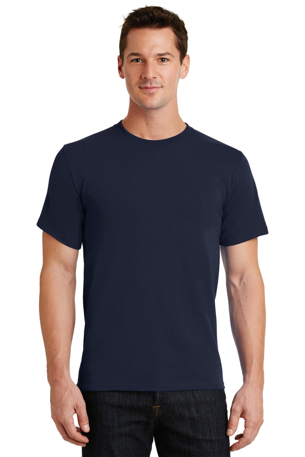 Port & Company Heavyweight Cotton Tall Crew Tee Shirt LT-4XT-12