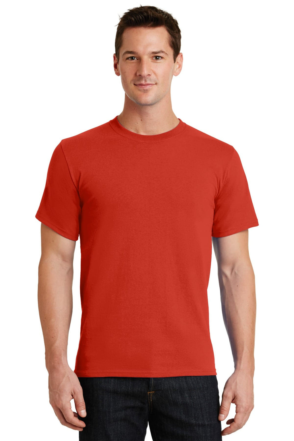 Port & Company Heavyweight Cotton Tall Crew Tee Shirt LT-4XT-15