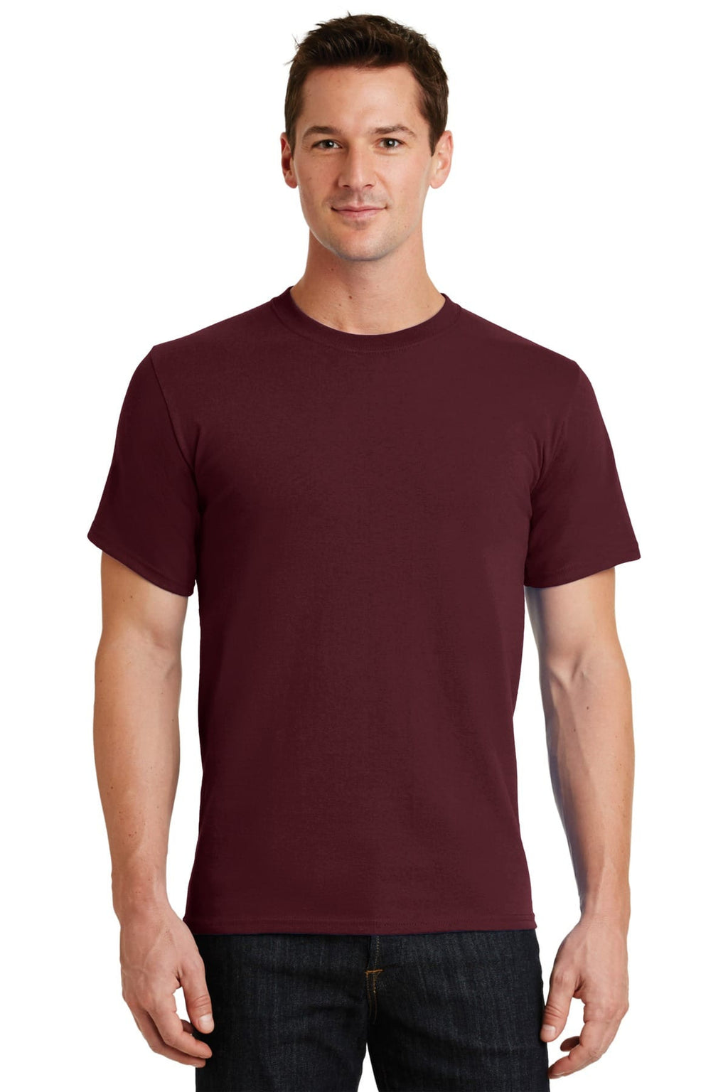 Port & Company Heavyweight Cotton Tall Crew Tee Shirt LT-4XT-2
