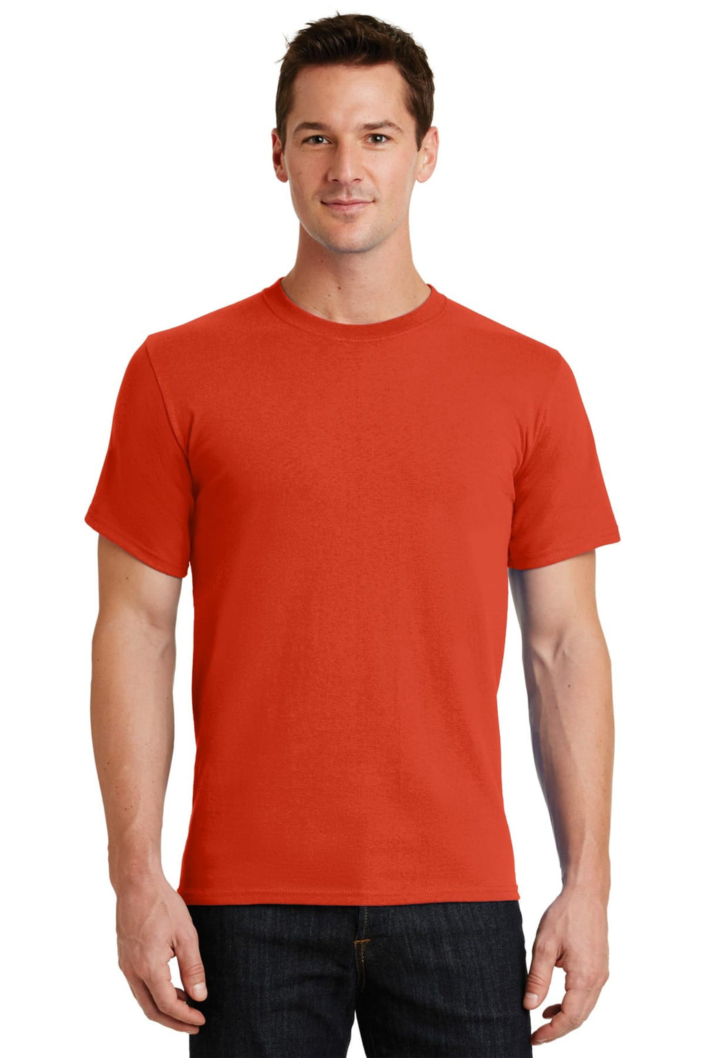 Port & Company Heavyweight Cotton Tall Crew Tee Shirt LT-4XT-26