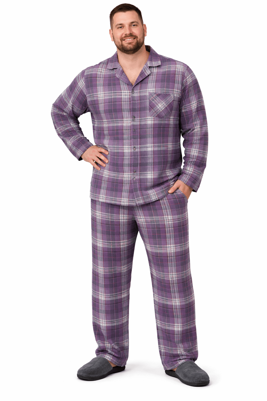 Men's Plaid Flannel Pajama Set - NOW 25% OFF LISTED PRICE!-1