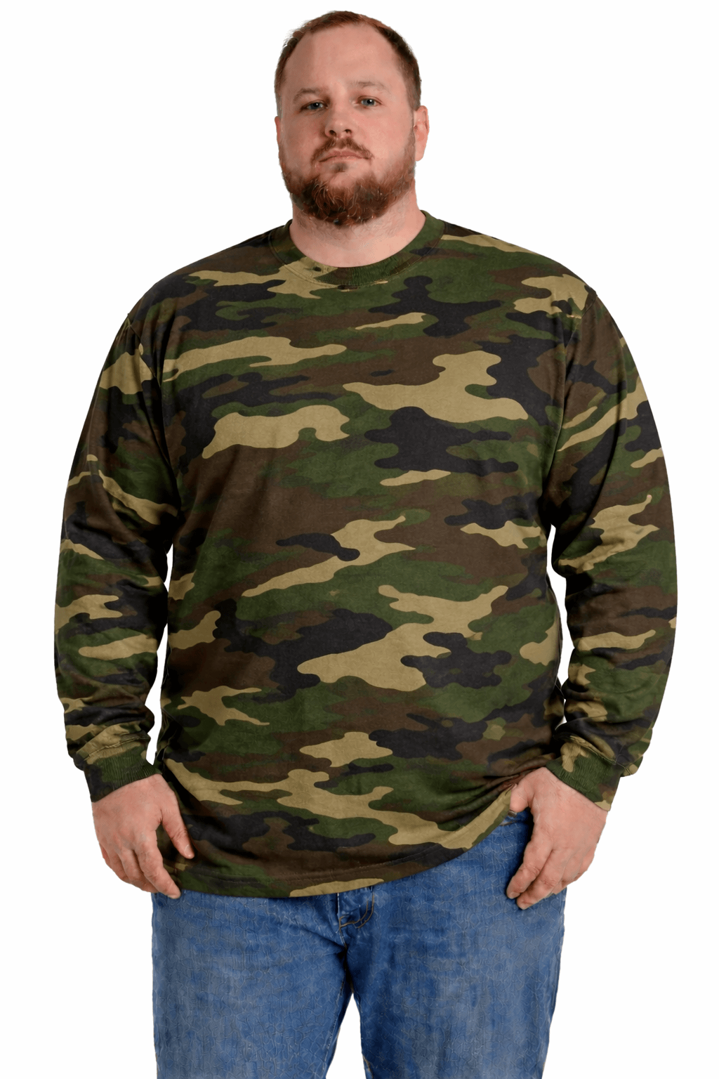 Sovereign USA 100% Cotton Long Sleeve Tee Closeout-4