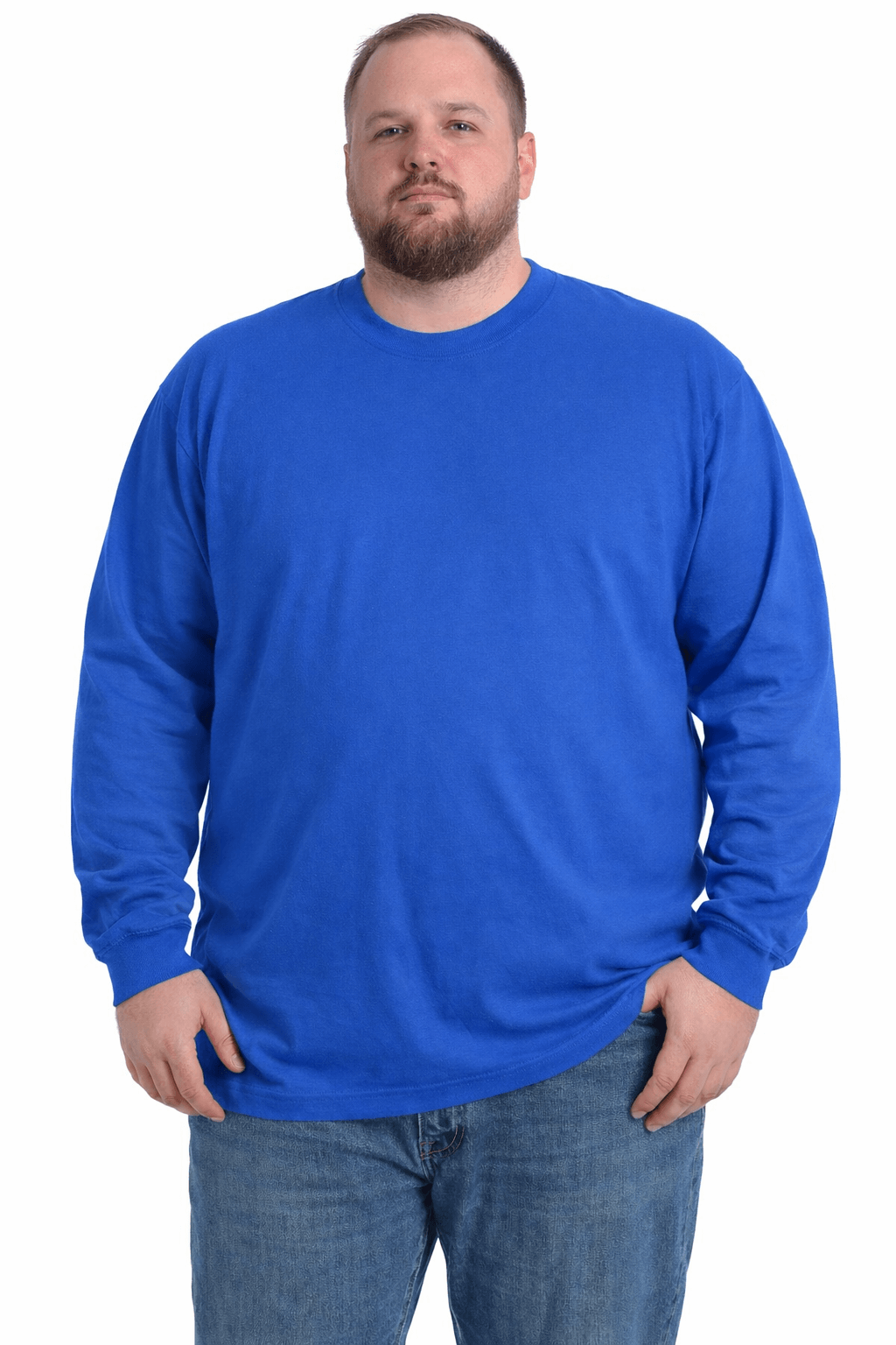 Sovereign USA 100% Cotton Long Sleeve Tee Closeout-1