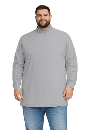Sovereign USA Long Sleeve BIG Mock Turtleneck Tee Closeout