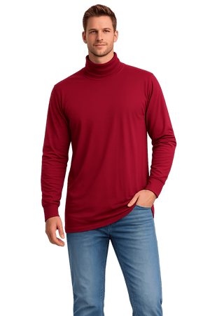 Sovereign USA Long Sleeve TALL Turtleneck Tee Closeout
