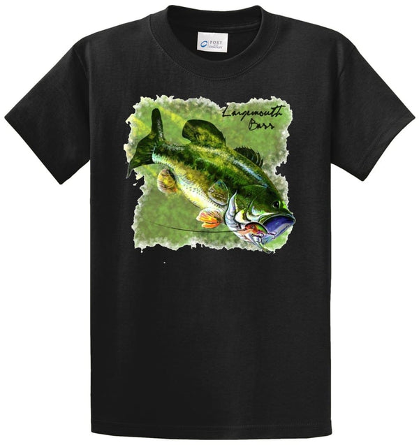 Largemouth Bass 4 Printed Tee Shirt