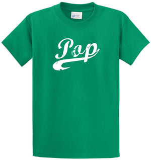 Pop Distress Swoosh Printed Tee Shirt