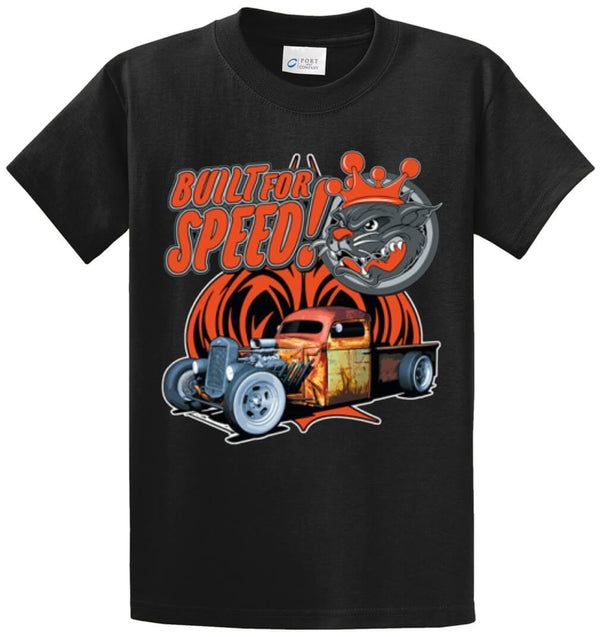 Built For Speed Printed Tee Shirt