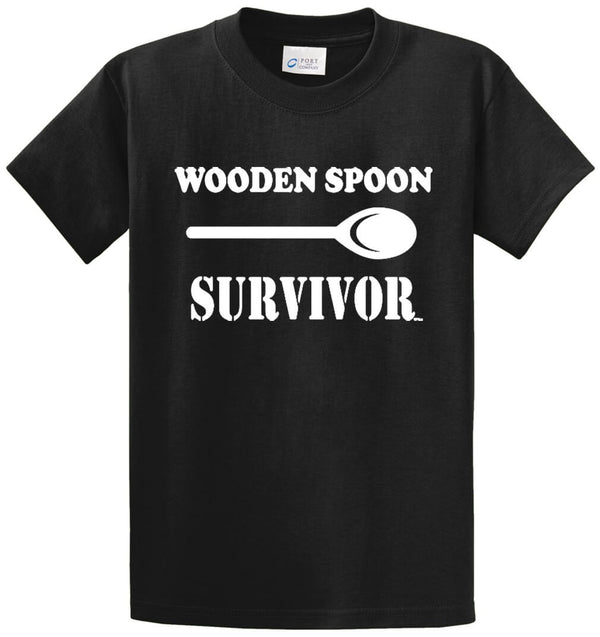 Wooden Spoon Survivor Printed Tee Shirt