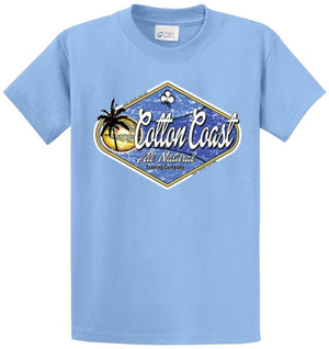 Cotton Coast All Natural Printed Tee Shirt