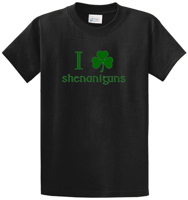 I Love Shenanigans Printed Tee Shirt
