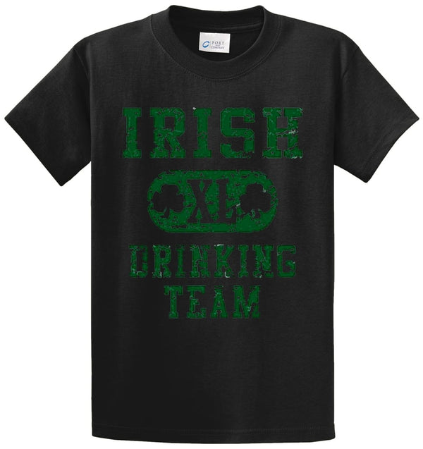 Irish 'Xl' Drinking Team Printed Tee Shirt