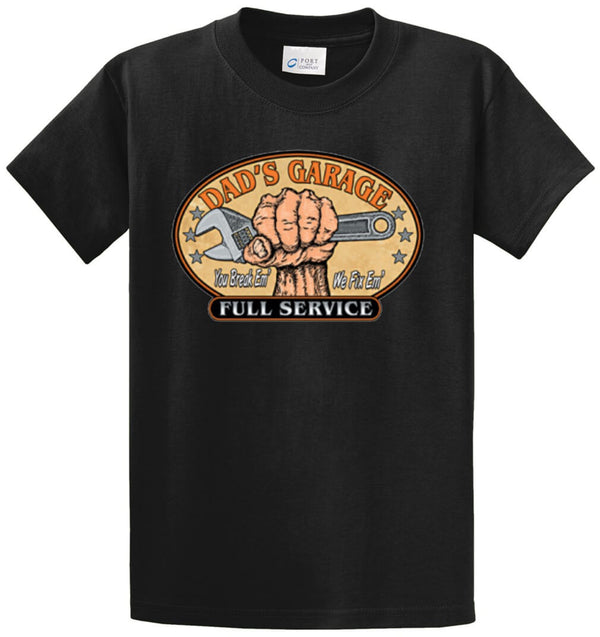 Dads Garage Printed Tee Shirt