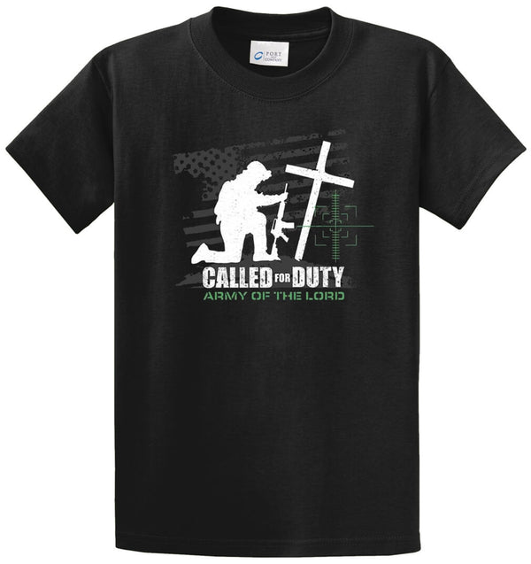 Called For Duty Printed Tee Shirt