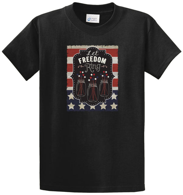 Let Freedom Ring Printed Tee Shirt